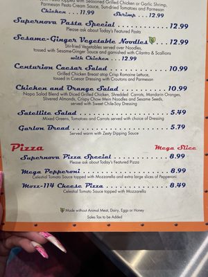 Menu photo 6 Alien Pizza Planet Anaheim, CA