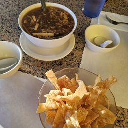 Hot and sour soup for two Hot and sour soup for two