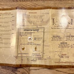 Toasted Bagelry & Deli - Menu 1/2.
