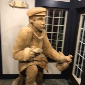 J Timothy's Taverne - Here's the statue saying Hello - American Near Me - Plainville, Connecticut