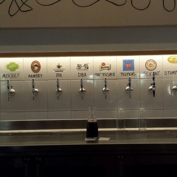 Sixty Vines - Wall of taps!!! - New American Near Me - Plano, Texas