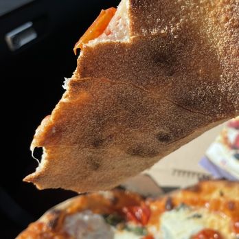 Mustang Pizza - Crust cooked perfect! I requested crispy. - Pizza Near Me - Norwood, Massachusetts Mustang Pizza - Crust cooked perfect! I requested crispy. - Pizza Near Me - Norwood, Massachusetts