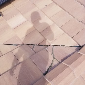 Solar Topps - Broken tiles poorly repaired. - Solar Installation Near Me - Phoenix, Arizona
