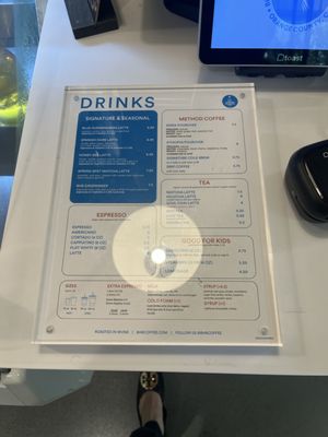 Menu photo 1 Blue Hummingbird Coffee Irvine, CA Menu photo 1 Blue Hummingbird Coffee Irvine, CA