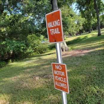 Christia V Adair Park - Walking trail Sign - Parks Near Me - Houston, Texas Christia V Adair Park - Walking trail Sign - Parks Near Me - Houston, Texas