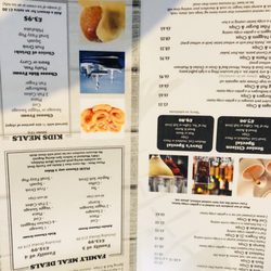 Dave's Fish Restaurant - Menu