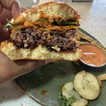Moo Creamery - Peanut butter & bacon burger - Burgers Near Me - Bakersfield, California Moo Creamery - Peanut butter & bacon burger - Burgers Near Me - Bakersfield, California
