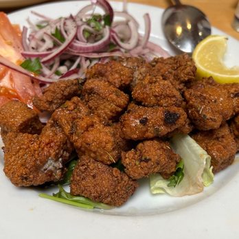 Truva Cafe and Grill - Fried Liver Cubes - Mediterranean Near Me - Astoria, New York