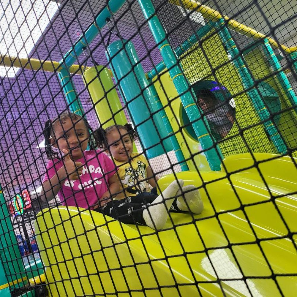Chuck E. Cheese - My girls enjoying the playpen - Pizza Near Me - Whittier, California Chuck E. Cheese - My girls enjoying the playpen - Pizza Near Me - Whittier, California
