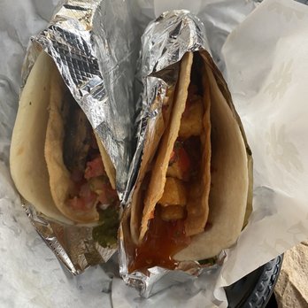Barrio Tacos - Pan seared portobello taco and Gochujang BBQ tofu - Do-It-Yourself Food Near Me - Columbus, Ohio