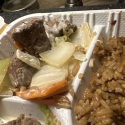 Teriyaki Express - Steak "Hibachi" and fried rice. Just blah.