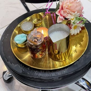 Crystal Nails - Milk & Honey pedi - Nail Salons Near Me - Missouri City, Texas Crystal Nails - Milk & Honey pedi - Nail Salons Near Me - Missouri City, Texas
