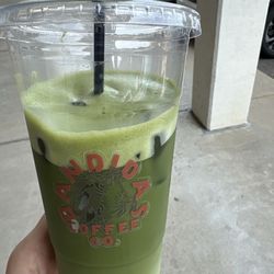 Horchata matcha