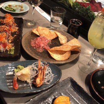 Yamazaru - Overall picture of our dinner - Sushi Bars Near Me - Charlotte, North Carolina