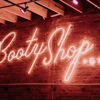 The Booty Shop - Sign of logo - Barre Classes Near Me - Greenville, South Carolina