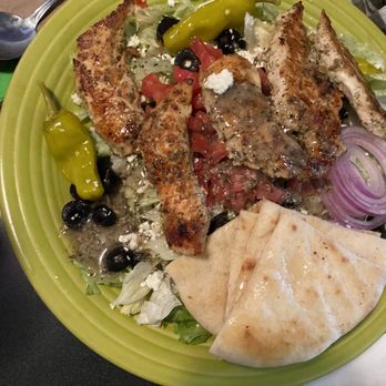 Poppyseed - Chicken Souvlaki Salad - New American Near Me - Buffalo, New York
