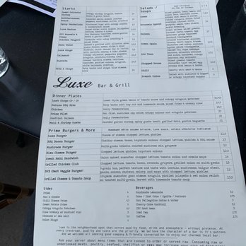 Luxe Bar & Grill - Burgers Near Me - Birmingham, Michigan Luxe Bar & Grill - Burgers Near Me - Birmingham, Michigan