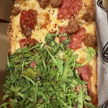Via 313 Pizza - Cadillac and Bobo Brazil pizza - Pizza Near Me - Austin, Texas Via 313 Pizza - Cadillac and Bobo Brazil pizza - Pizza Near Me - Austin, Texas