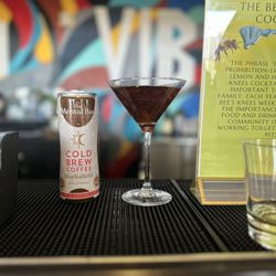 The Mental Bar - Espresso martini made with The Mental Bar Cold Brew.