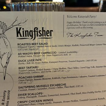 Kingfisher - Birthday Message - Vietnamese Near Me - San Diego, California Kingfisher - Birthday Message - Vietnamese Near Me - San Diego, California