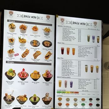 Bingsu Tea - Menu - Bubble Tea Near Me - Sacramento, California Bingsu Tea - Menu - Bubble Tea Near Me - Sacramento, California