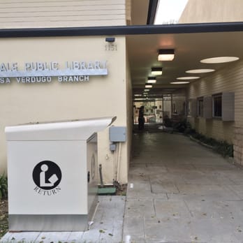 Casa Verdugo Library - front entrance - Libraries Near Me - Glendale, California