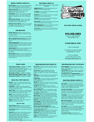 Menu photo 2 Flaming Amy's Burrito Barn Carolina Beach, NC Menu photo 2 Flaming Amy's Burrito Barn Carolina Beach, NC