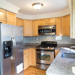Charles River Properties - SOLD: Modern kitchen in a Waltham Center condo listed and sold by Watch City Real estate