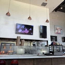 Soup Du Jour - Chicken and front counter