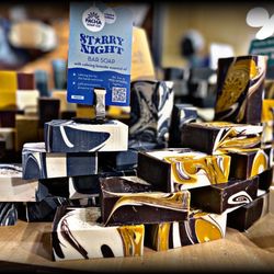 Market Sandwich - The Starry Night soap from Pacha Soap Co. reminds us of our favorite Hotel stomping grounds!!