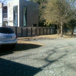La Patisserie - Parking lot in back of building