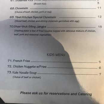 Tibet Kitchen - Kids menu. - Himalayan/Nepalese Near Me - Toronto, Ontario Tibet Kitchen - Kids menu. - Himalayan/Nepalese Near Me - Toronto, Ontario