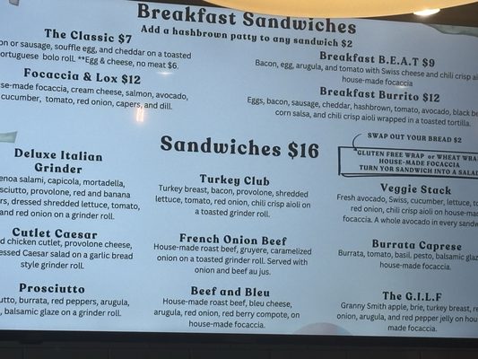Menu photo 1 Market On! Main East Greenwich, RI
