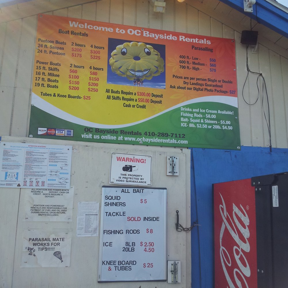 O.C. Bayside rentals. O.C. Bayside rentals.