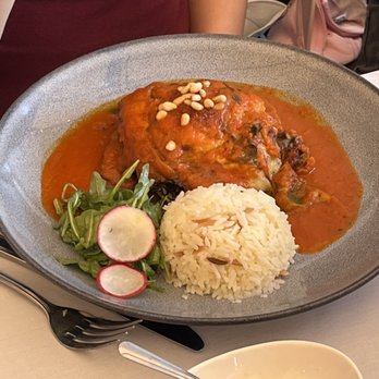 Urfa Bistro - Baked Eggplant - Mediterranean Near Me - Los Altos, California Urfa Bistro - Baked Eggplant - Mediterranean Near Me - Los Altos, California