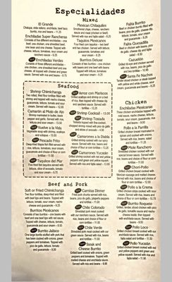 Menu photo 5 El Portal Reynoldsburg, OH Menu photo 5 El Portal Reynoldsburg, OH