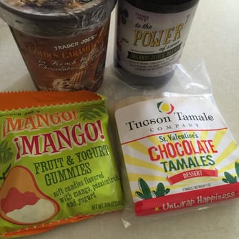 Trader Joe's - Power of 7 juice, ice cream, chocolate tamale, mango yogurt gummies - Grocery Near Me - Tempe, Arizona