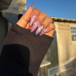 Ask for galaxy nails done by Jody