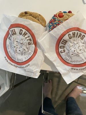 Cow Chip Cookies by null