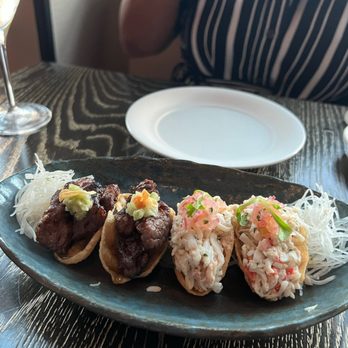 Nobu Chicago - Wagyu and king crab tacos! - Japanese Near Me - Chicago, Illinois Nobu Chicago - Wagyu and king crab tacos! - Japanese Near Me - Chicago, Illinois