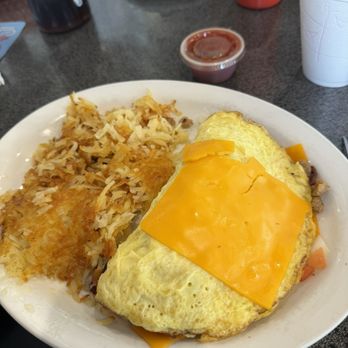Magnolia Diner - Montgomery - Asked for cheese on my omelette and this is what I got back... - Diners Near Me - Montgomery, Texas Magnolia Diner - Montgomery - Asked for cheese on my omelette and this is what I got back... - Diners Near Me - Montgomery, Texas