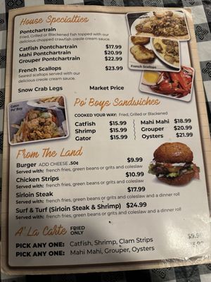 Menu photo 1 Fat Willie's Fish Camp Valrico, FL Menu photo 1 Fat Willie's Fish Camp Valrico, FL