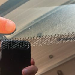 Crack Attack - Small windshield chip repaired early to help prevent further cracking.