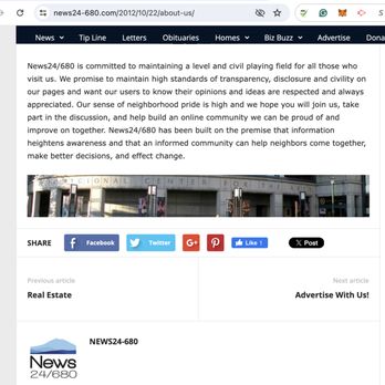 News24-680 - screenshot of the values on their website. Their response to the request to live up to these standards shows they are not interested :( - Print Media Near Me News24-680 - screenshot of the values on their website. Their response to the request to live up to these standards shows they are not interested :( - Print Media Near Me