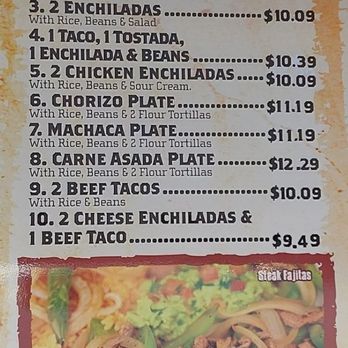 Cotijas Mexican Food - Menu August 2024 - Mexican Near Me - Lemon Grove, California