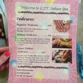TT Deluxe Spa - Pedicure menu - Nail Salons Near Me - Summerfield, Florida TT Deluxe Spa - Pedicure menu - Nail Salons Near Me - Summerfield, Florida