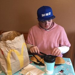 McDonald's - Big breakfast with hot cakes. Employee Gavin Whitaker was very nice.