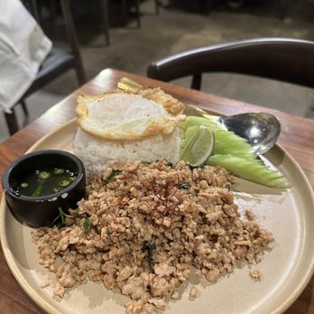 Hanuman Thai Eatery - spicy basil chicken - Thai Near Me - Costa Mesa, California Hanuman Thai Eatery - spicy basil chicken - Thai Near Me - Costa Mesa, California