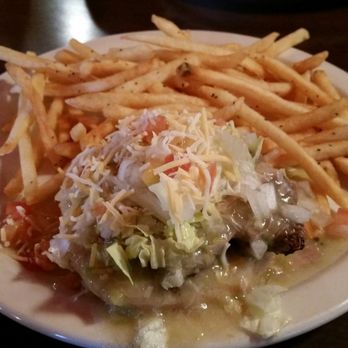 Grubby'z - Half Husky Burger with Fries. - American Near Me - Pierce, Colorado