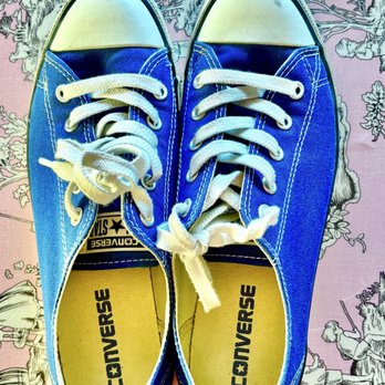 Converse - My blue low top. 08/20/26 - Shoe Stores Near Me - New York, New York
